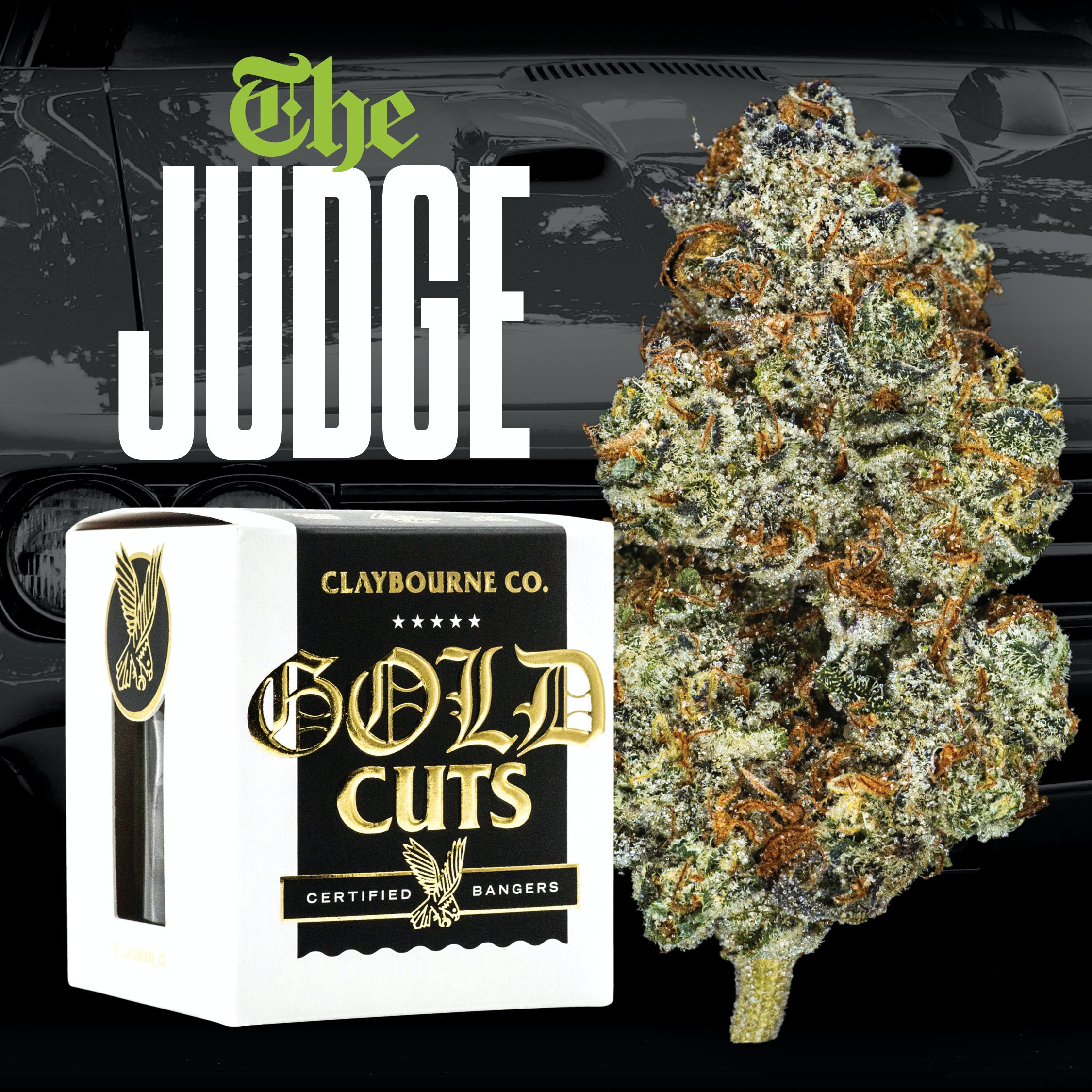 Photograph of product: Claybourne Co. | The Judge Gold Cuts | 3.5g