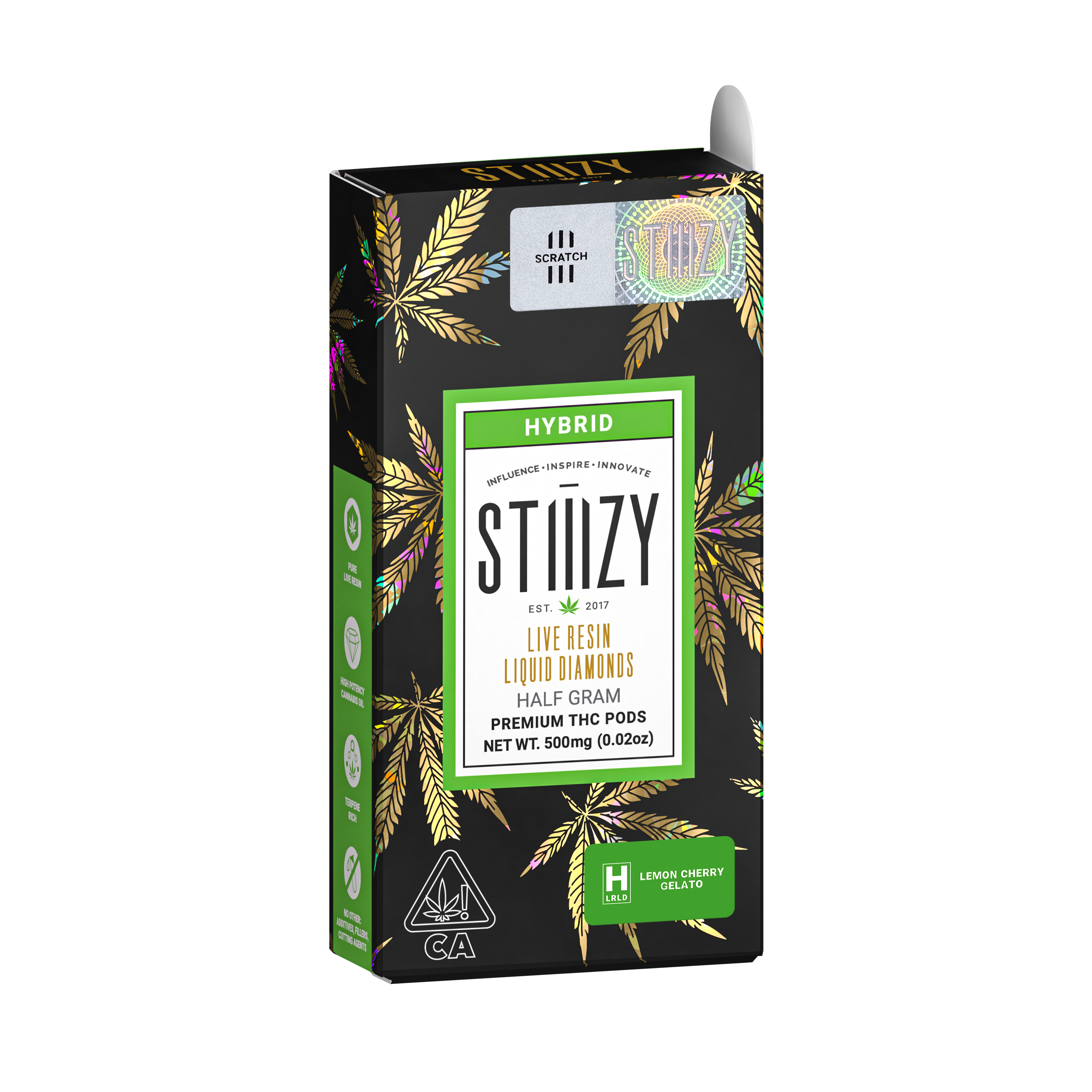 Photograph of product: Lemon Cherry Gelato Live Resin Pod | 0.5g