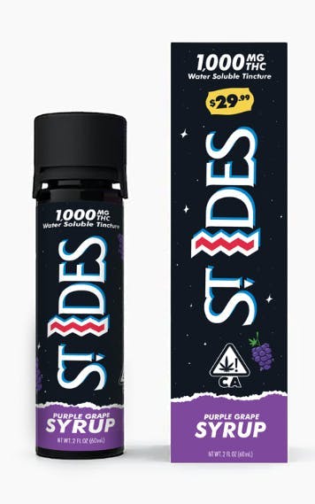 Photograph of product: St Ides - Purple Grape Syrup - 2oz Tincture (1000mg)