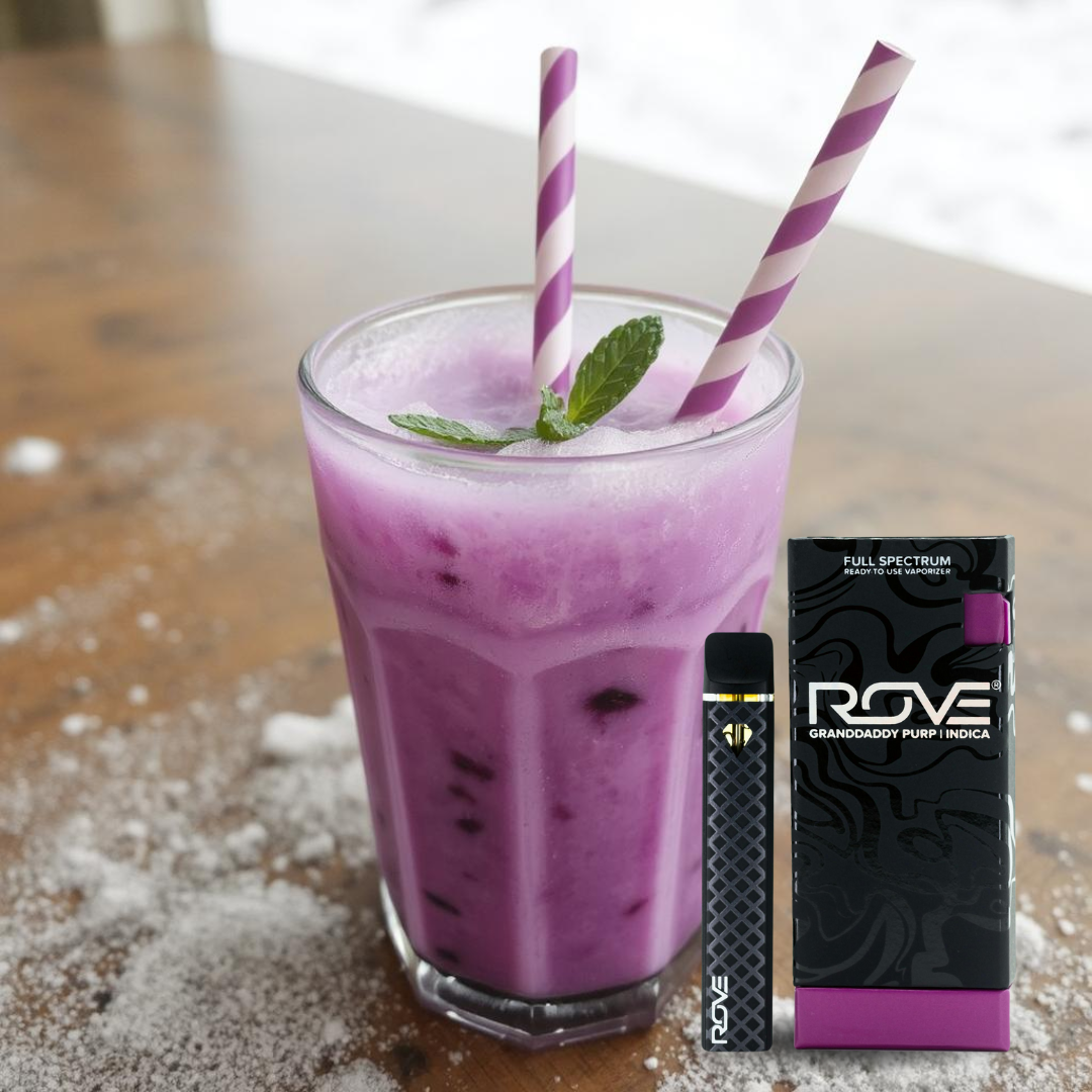 Photograph of product: Rove | Ready-To-Use Live Resin Diamond Vaporizer | Granddaddy Purp - I | 1.0g