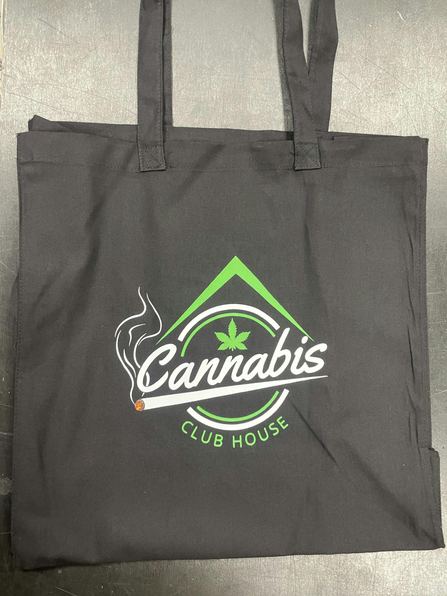Photograph of Product: BLACK LOGO TOTE/BAG