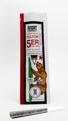 Photograph of product: Cali Kush Pre-Roll Sunset Connect