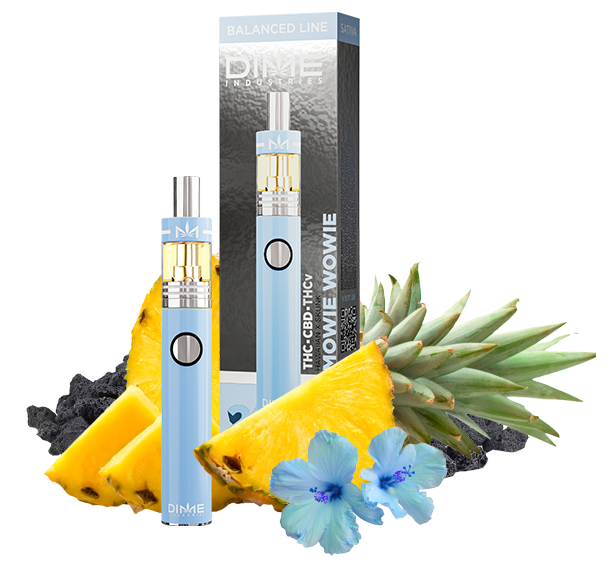Photograph of product: VAPE DI MOWIE WOWIE TH-oui + CBD + TH-ouiV DISPOSABLE