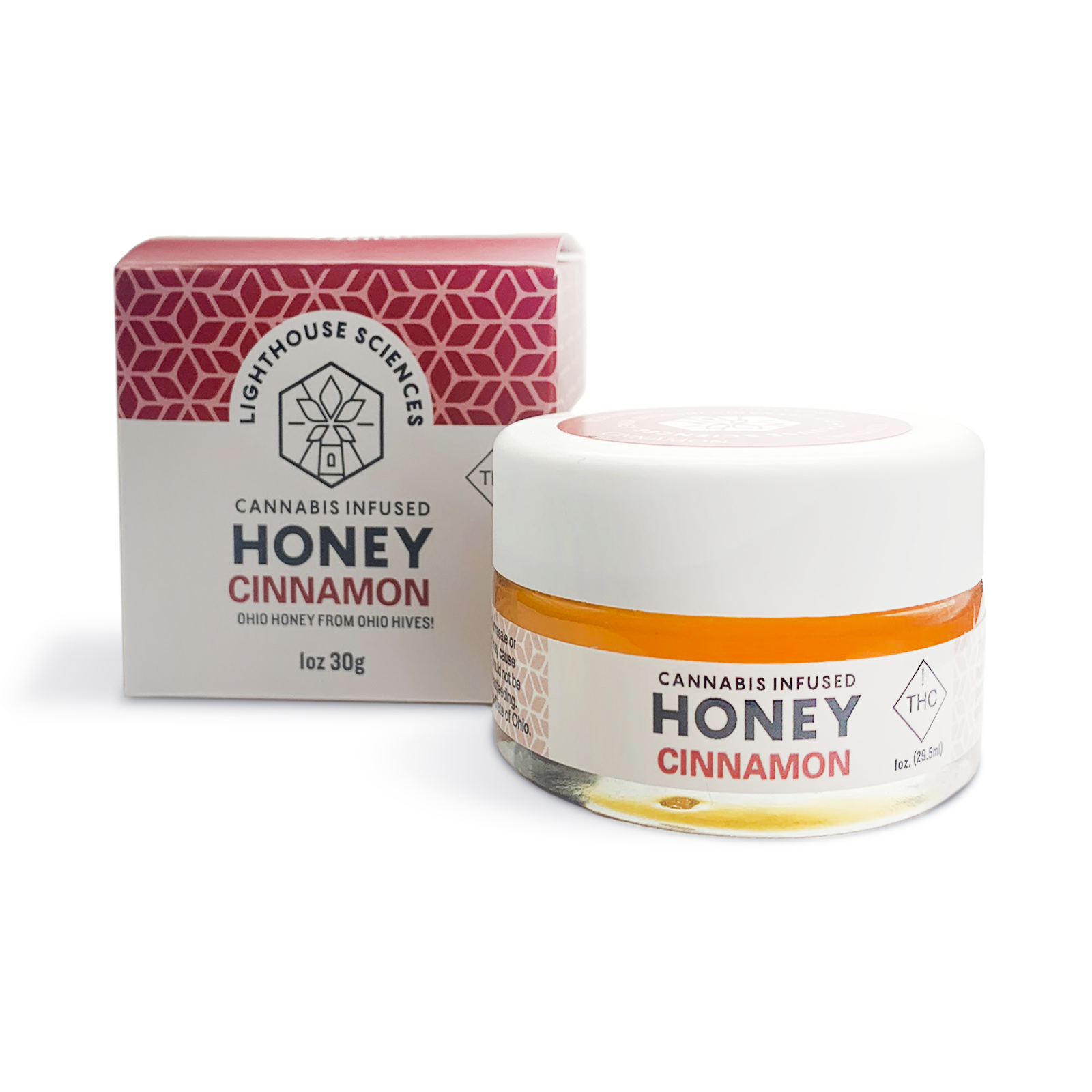 Photograph of product: 1:1 CBD:TH-oui Cinnamon Honey - 110mg