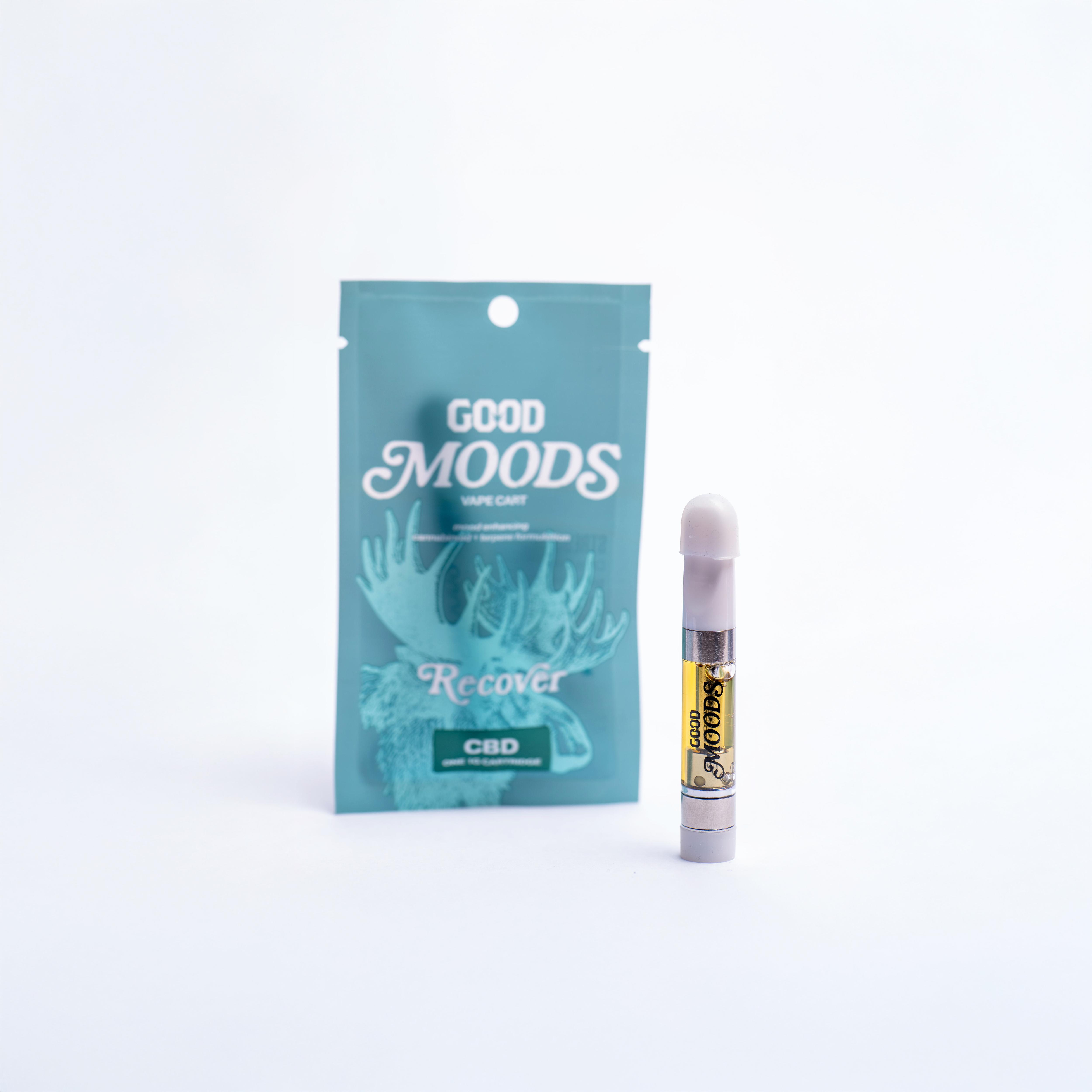 Photograph of product: GOOD Moods Recover CBD 1g Cartridge