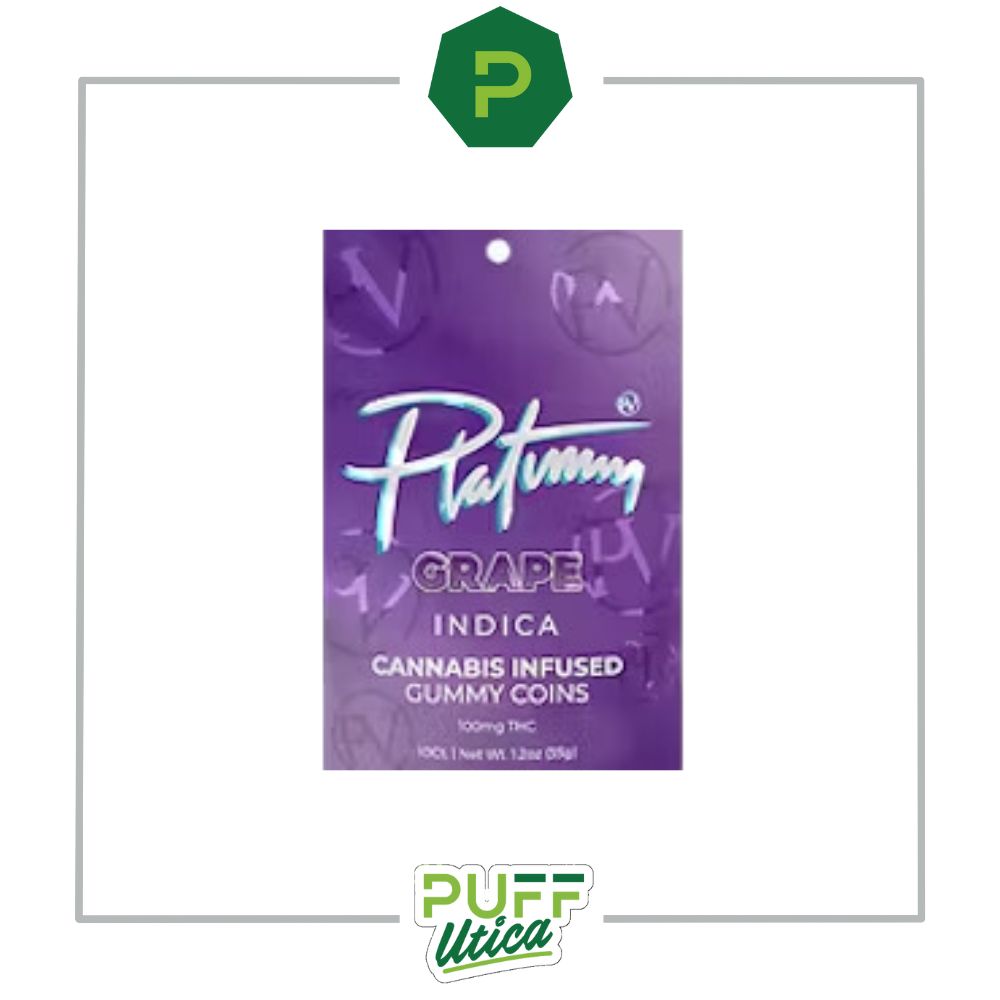 Photograph of product: Platinum Vape | 200mg Gummies | Berry