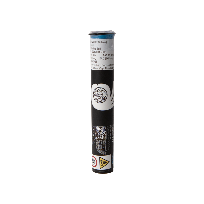 Photograph of product: North Fork | Pre Roll | GMO Son | 1g