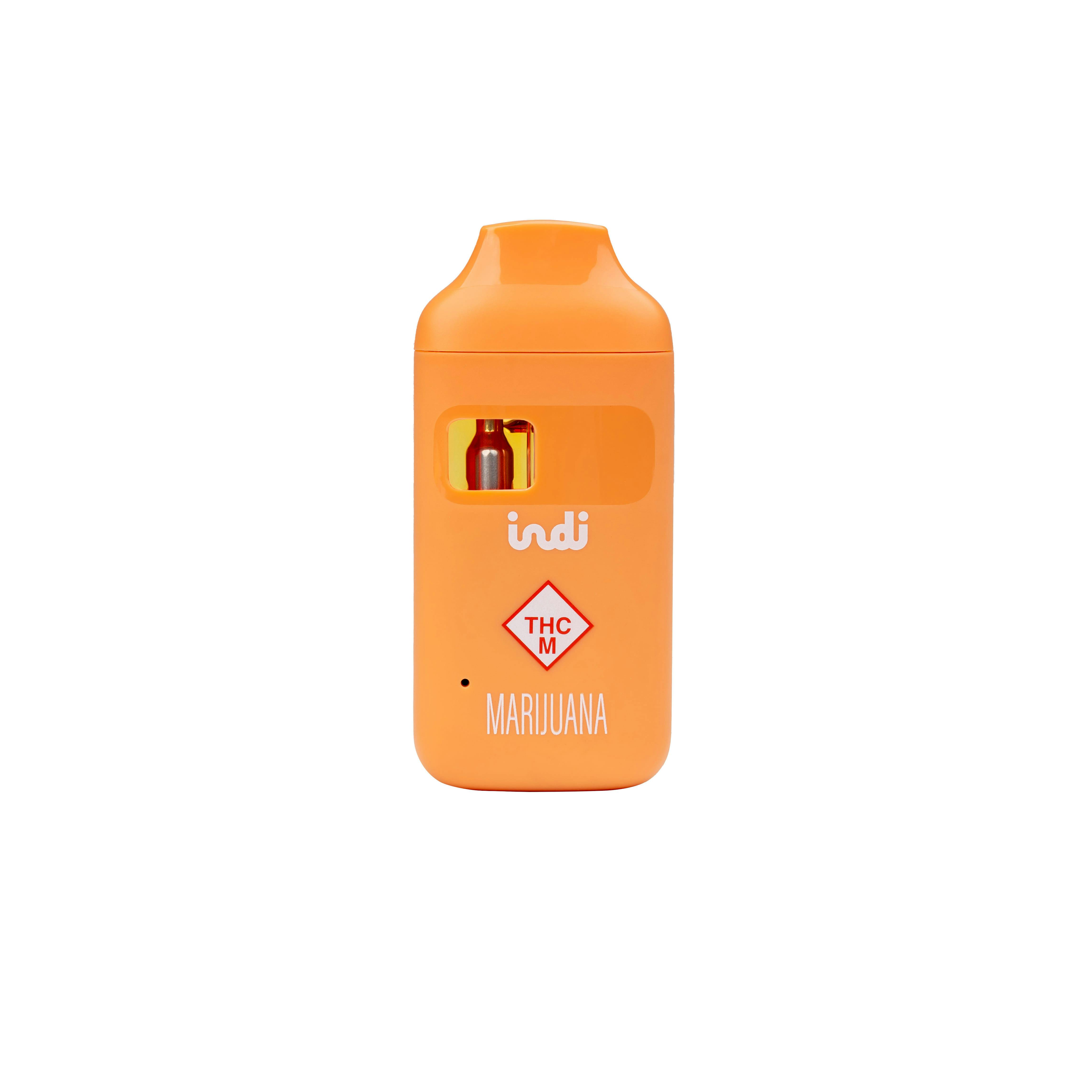 Photograph of product: Indi Peaches & Creme Disposable Vape (1g)