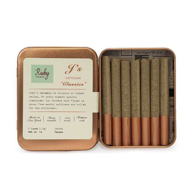 Photograph of Product: Ruby Farms - Tangie 7pk Prerolls - 5g