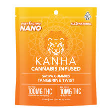 Photograph of product: Tangerine Twist | 100mg Nano Gummy