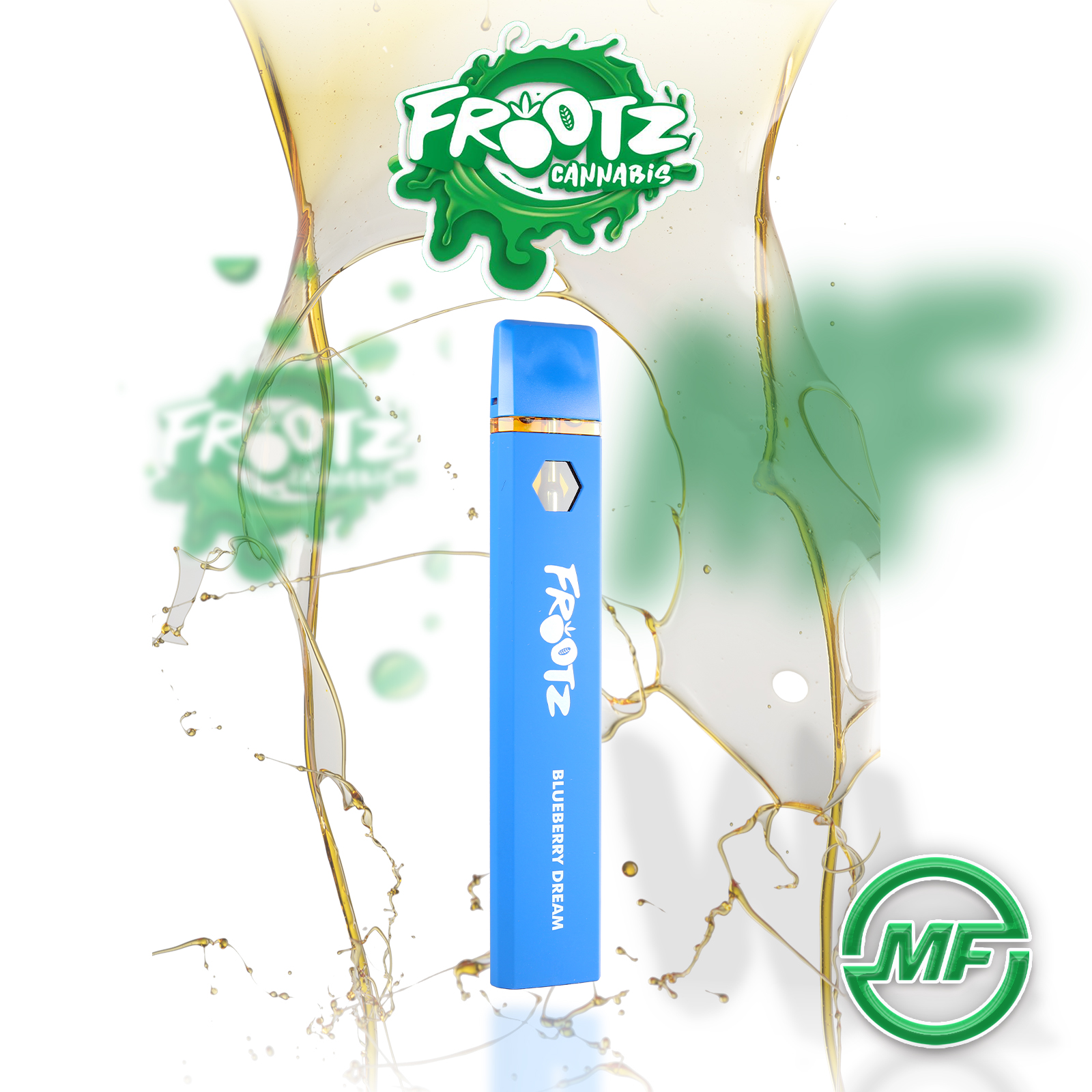 Photograph of product: Frootz | Blueberry Dream | Disposable Vape | 1g