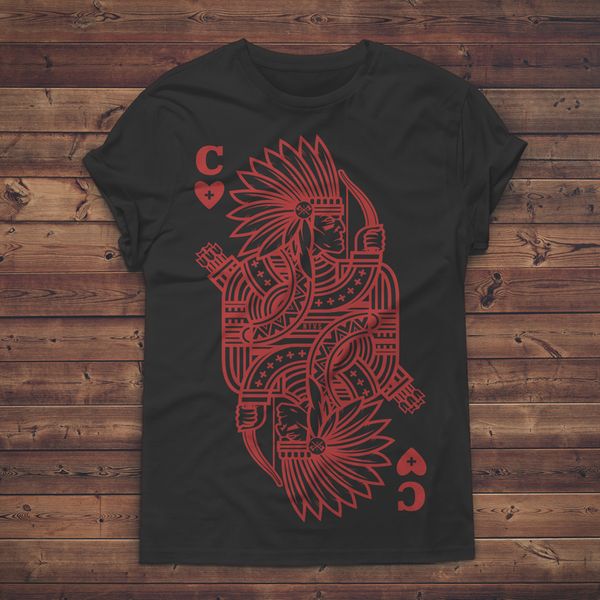 Photograph of product: The NTVs Chief of Hearts T-Shirt X-Large
