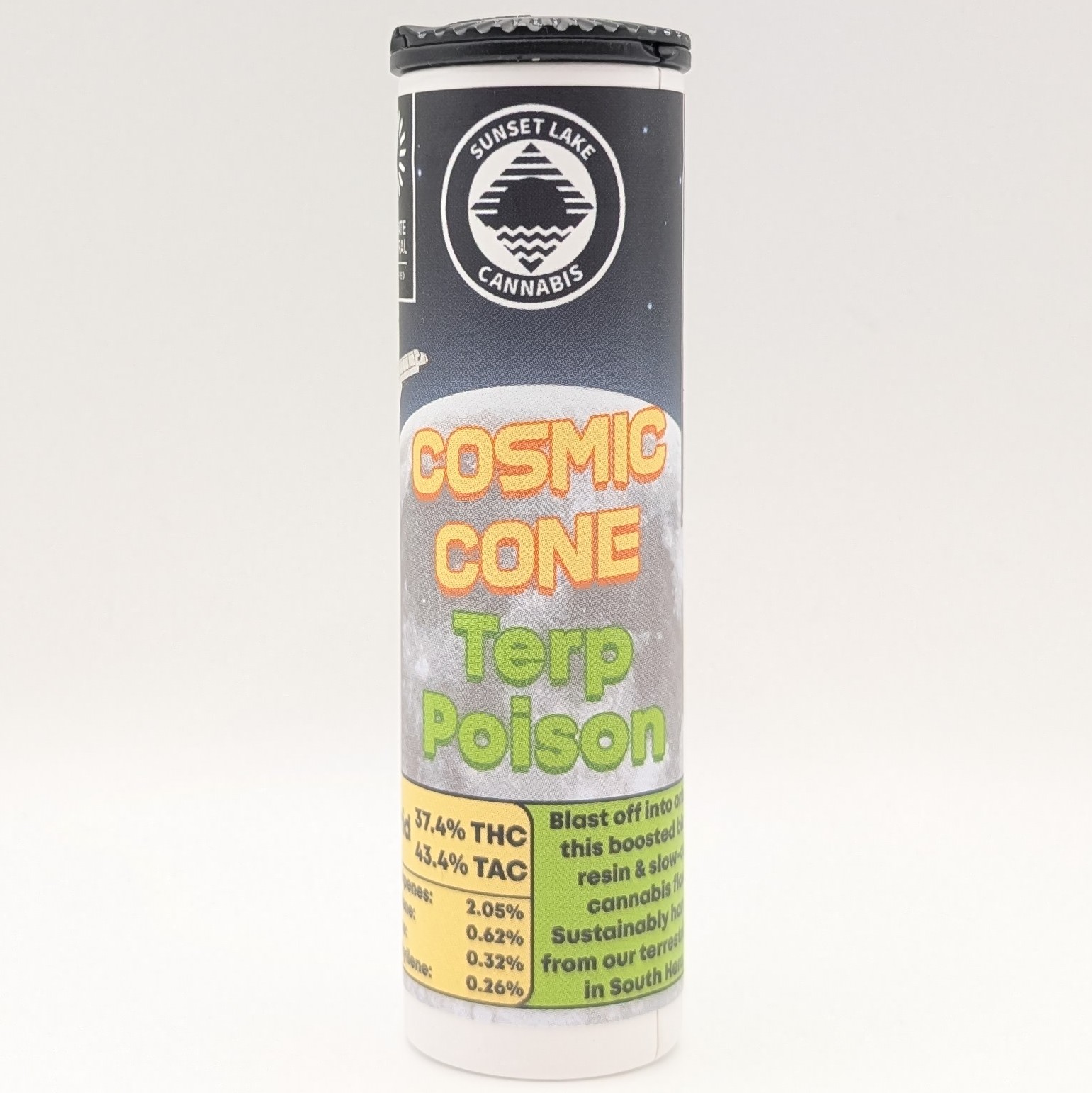 Photograph of product: Terp Poison 1g Cosmic Cone