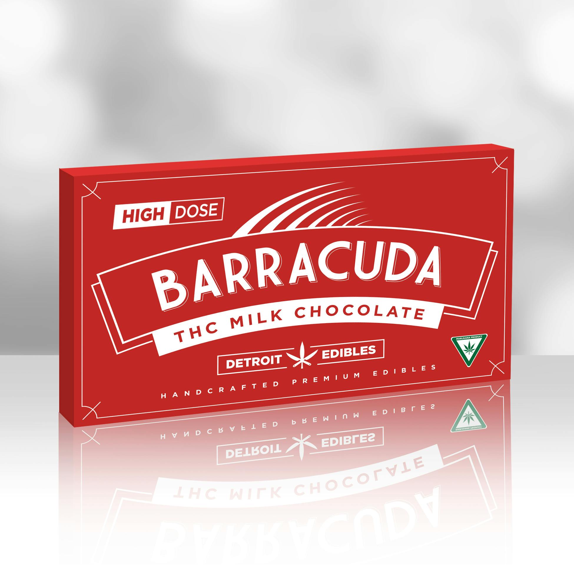 Photograph of product: Barracuda - 200mg Chocolate - Premium German Chocolate Cake