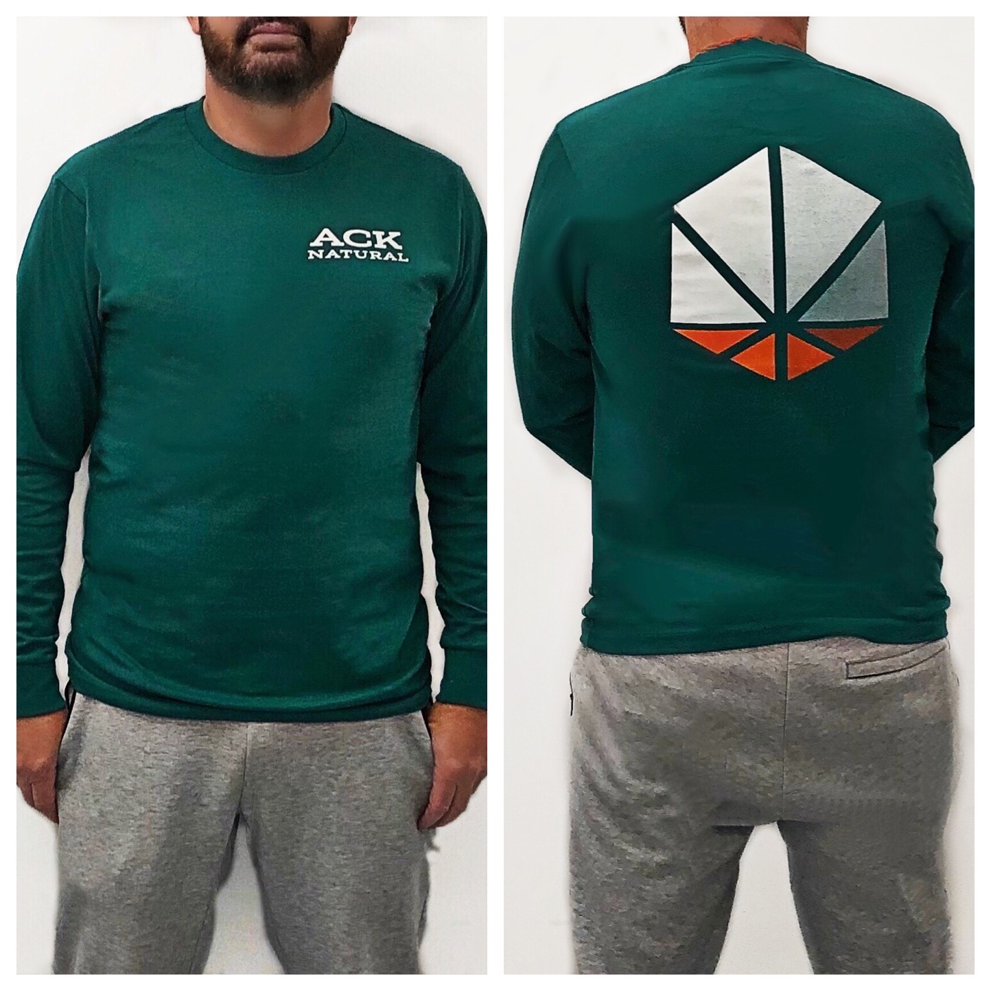 Photograph of product: Long Sleeve Mint T Shirt- S