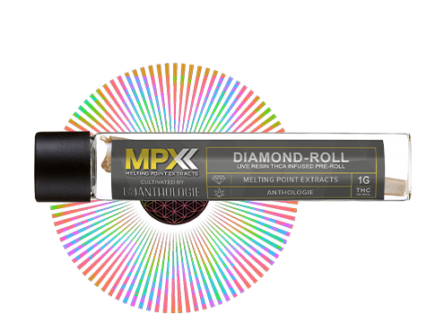 Photograph of product: Mac n Jack I 1g Diamond Infused Pre-Roll I MPX