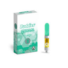 Photograph of product: BUDDIES | LIVE DIST VAPE CART | PUNCH BREATH