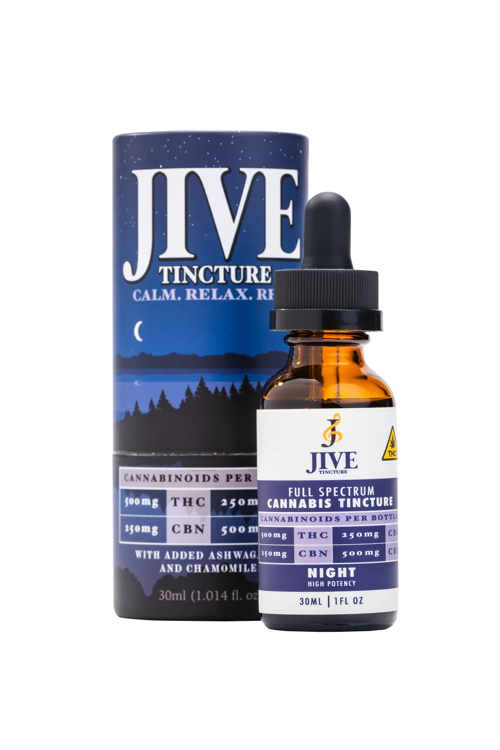Photograph of product: Jive / Tincture / / Calm Relax