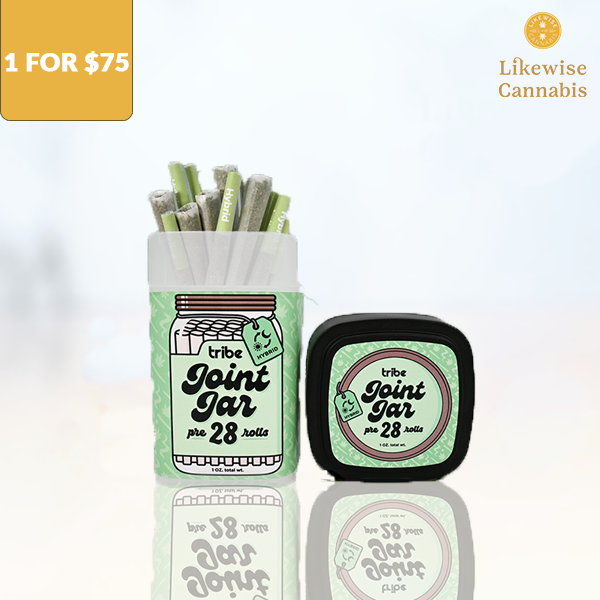 Photograph of product: 28-PACK PLATINUM KUSH BREATH 28G FLOWER JOINTS