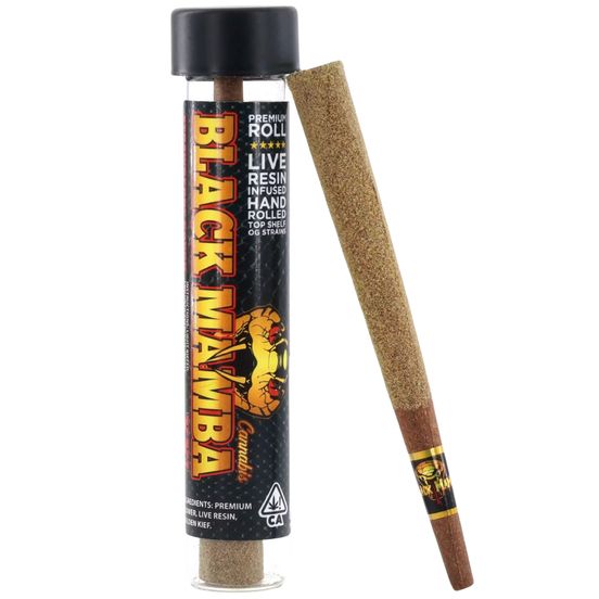 Photograph of product: Black Mamba - Blue Dream - XXL Preroll 1.77 Grams - 