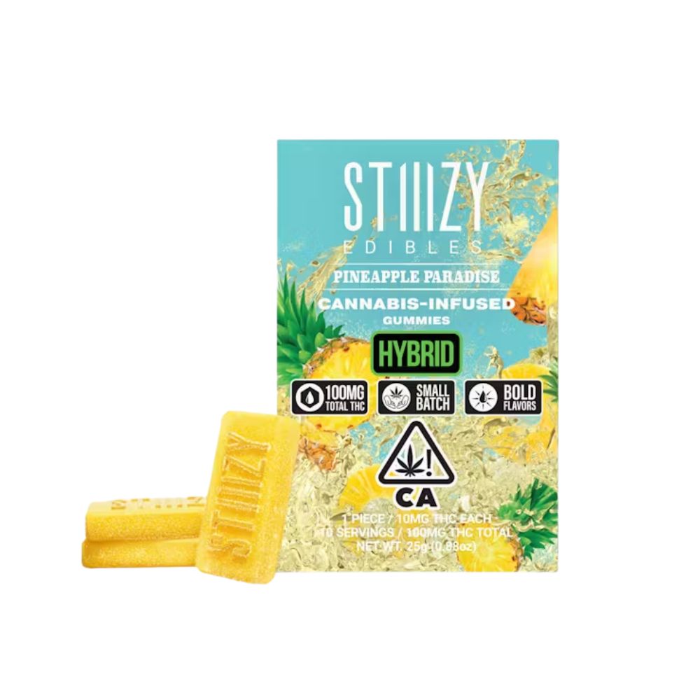 Photograph of product: PINEAPPLE PARADISE 100MG - STIIIZY