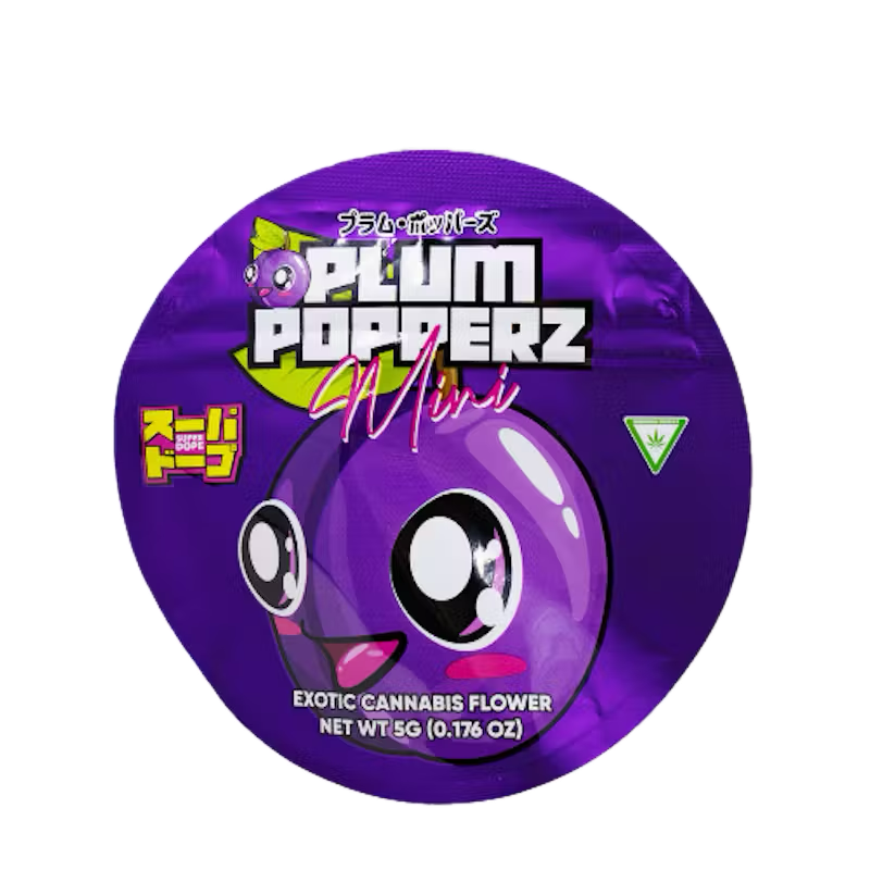Photograph of product: Plum Popperz 5g PP Mini's by Super Dope