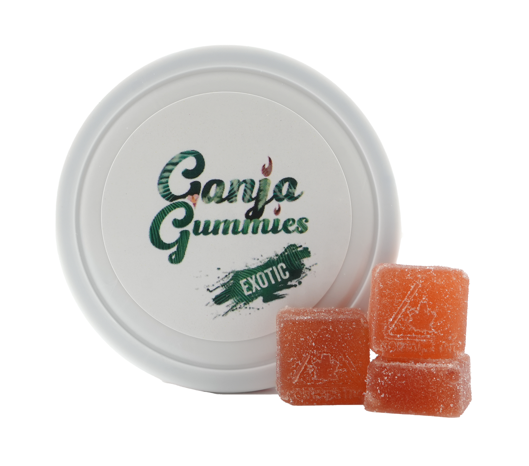 Photograph of product: Exotic - Full Spectrum Ice Water au chocolat Gummies - 10mg 10pk