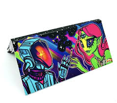 Photograph of product: Space Lovers King Slim Rolling Papers w/ Tips | TAX INCLUDED