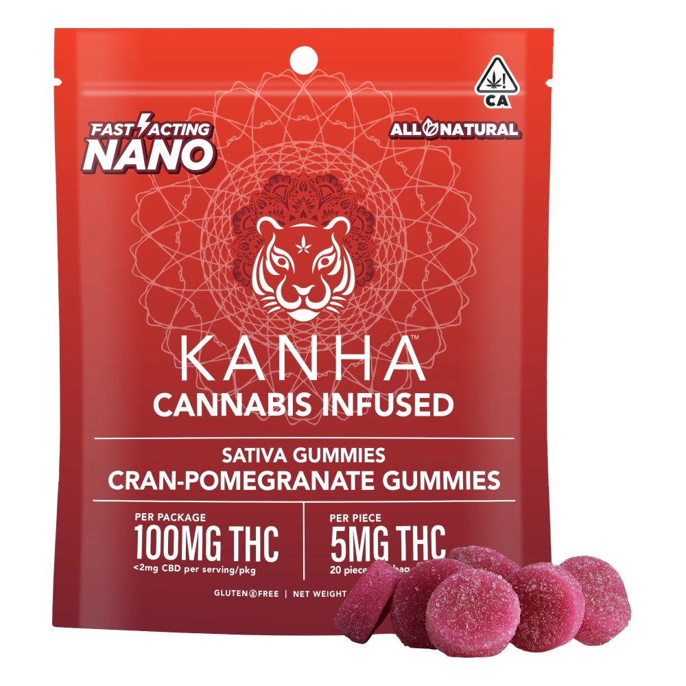 Photograph of product: Cran-Pom Punch Nano | 5mg Gummies