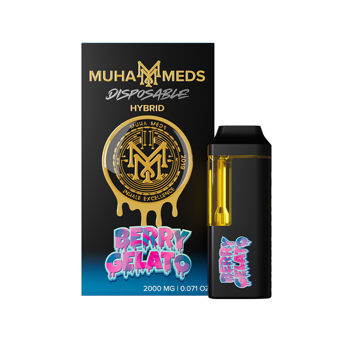 Photograph of product: Berry Gelato Disposable Vape, 2g