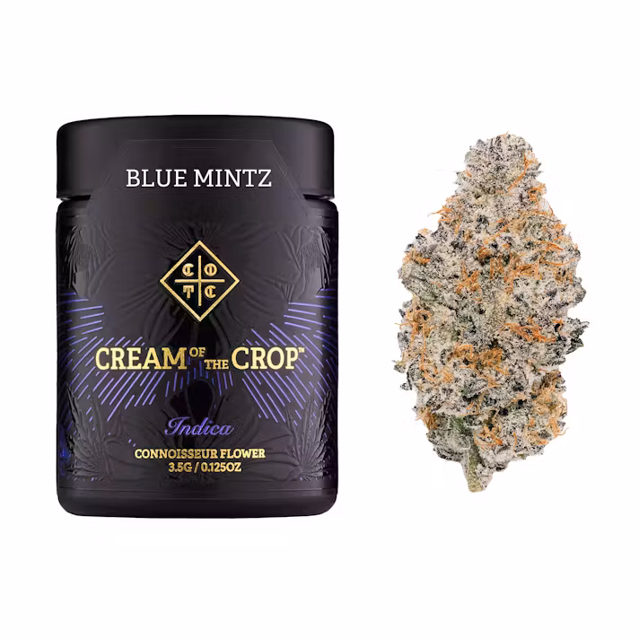 Photograph of product: BLUE MINTZ 3.5G