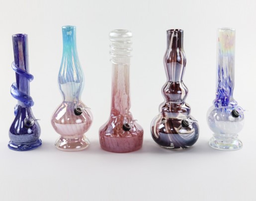 Photograph of product: $40 12" Soft Glass Water Pipe