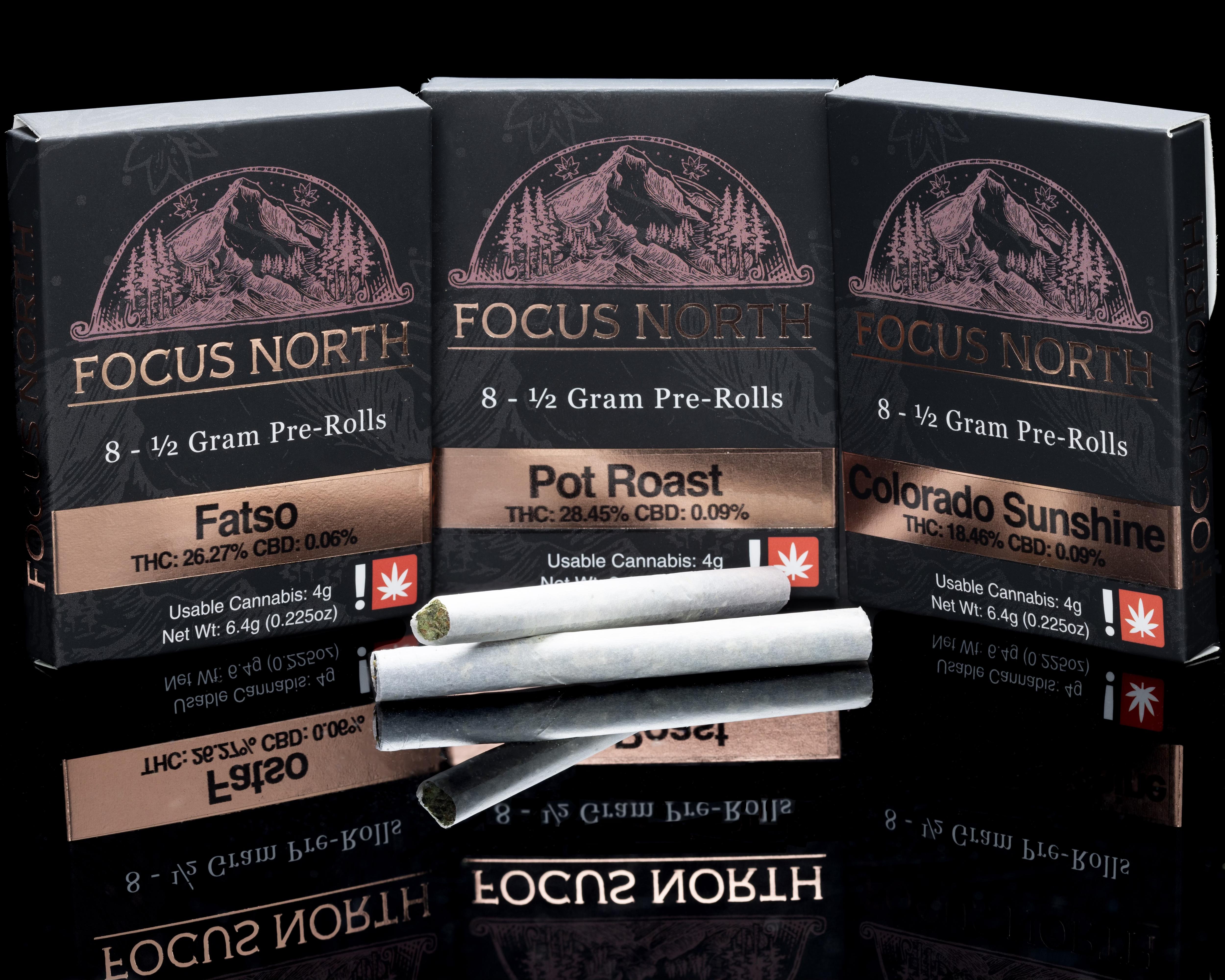 Photograph of product: Focus North | Pre-Roll Packs | Strudelz
