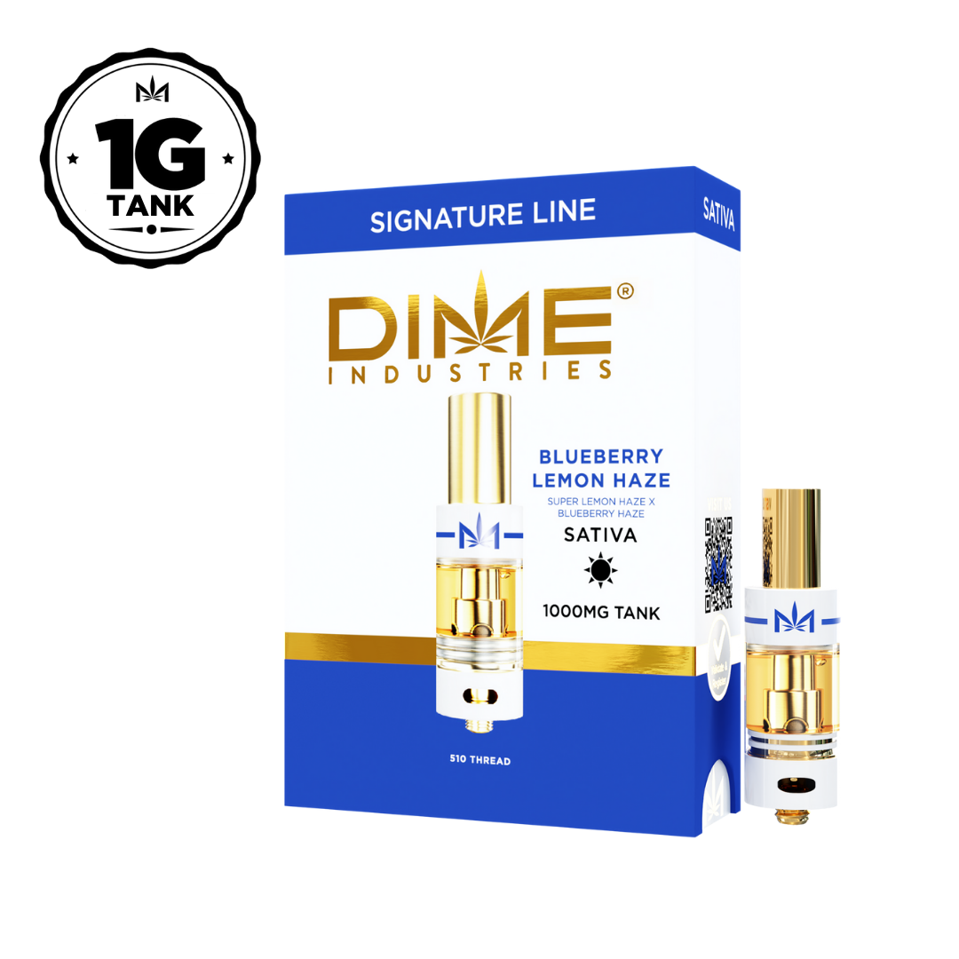 Photograph of product: Dime Distillate Cart | Blueberry Lemon Haze