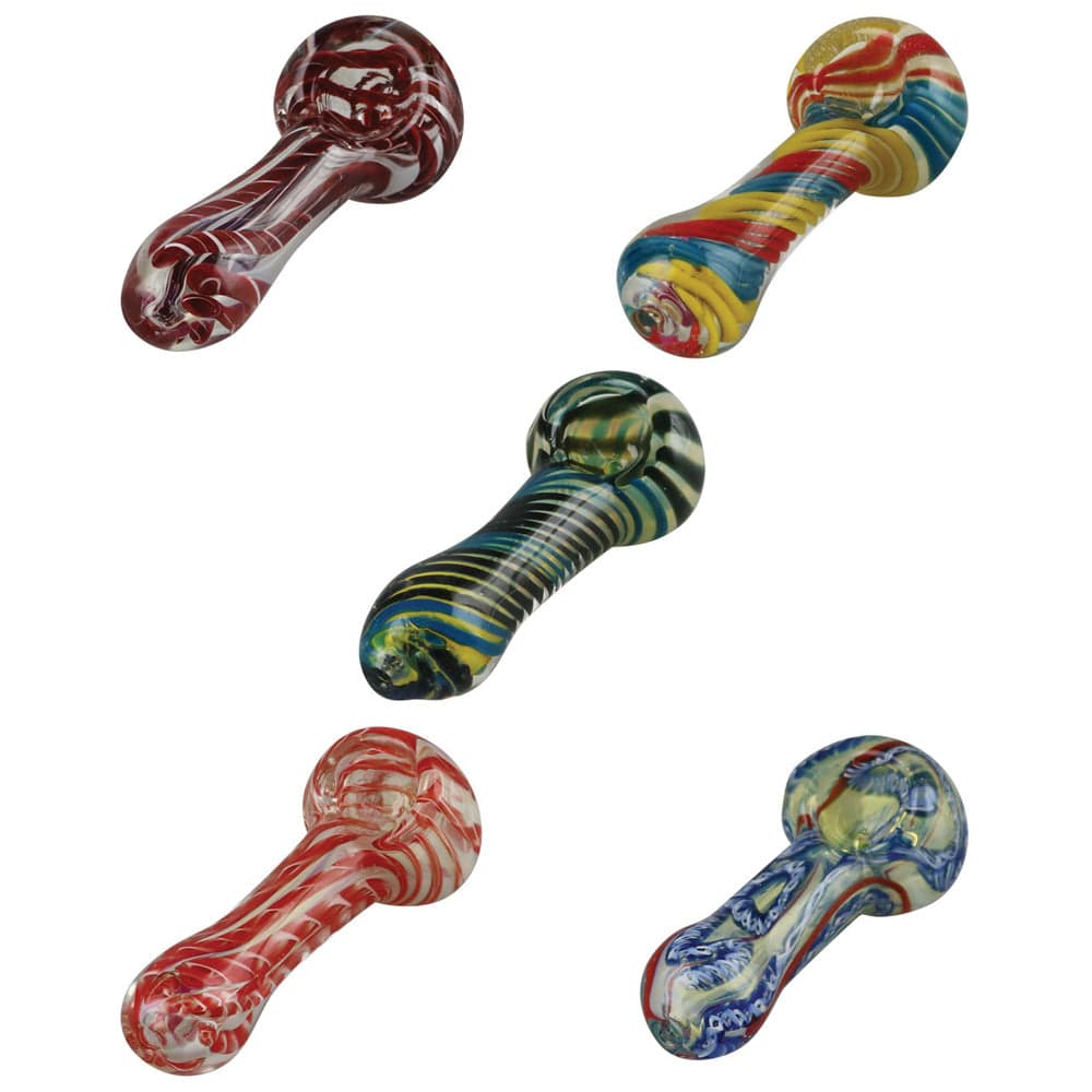 Photograph of product: 4" Swirled Bowl | Assorted Colors