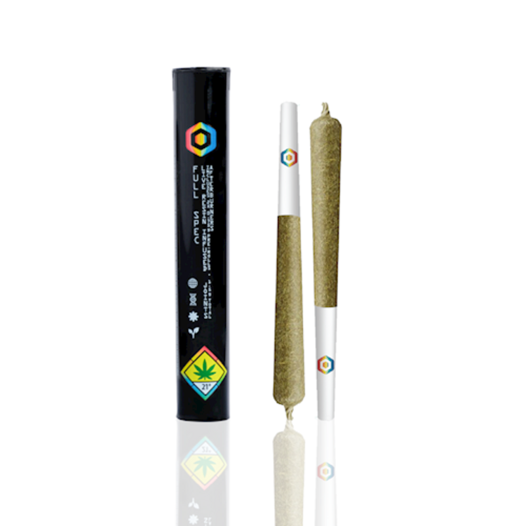 Photograph of product: Apple Polisher Afterburners Live Resin Infused Pre-Roll 2-pack | 1.5g