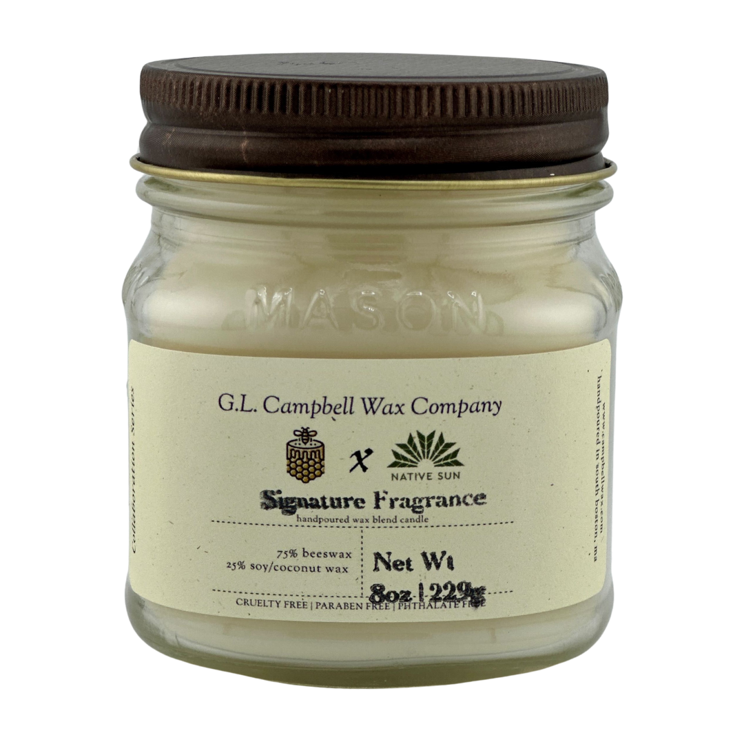 Photograph of product: Signature Scent Candle by G.L. Campbell Wax Co.