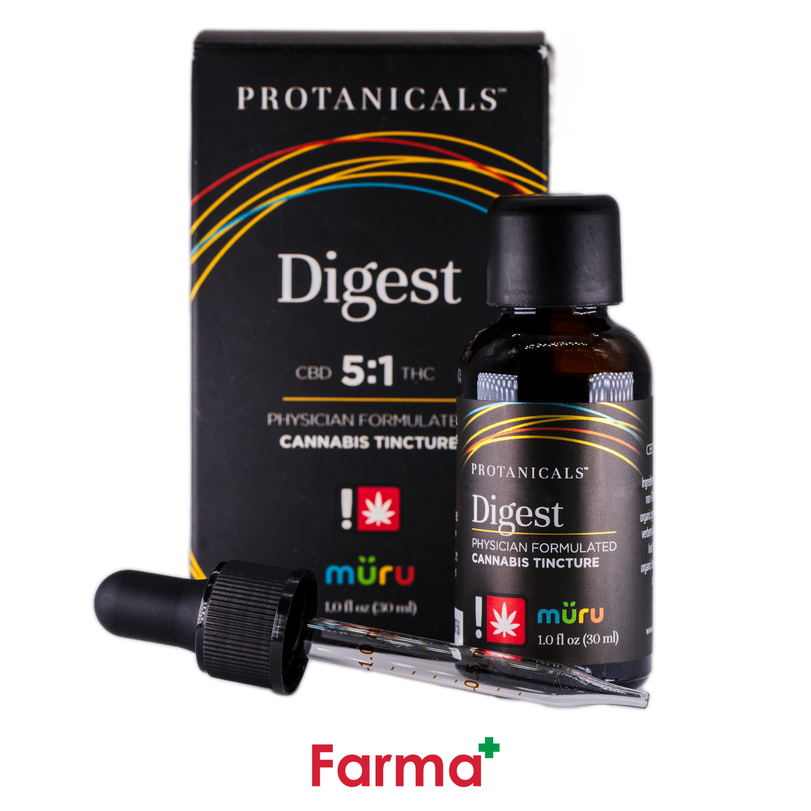 Photograph of product: Protanicals 5:1 Digest Tincture 1oz 120mg