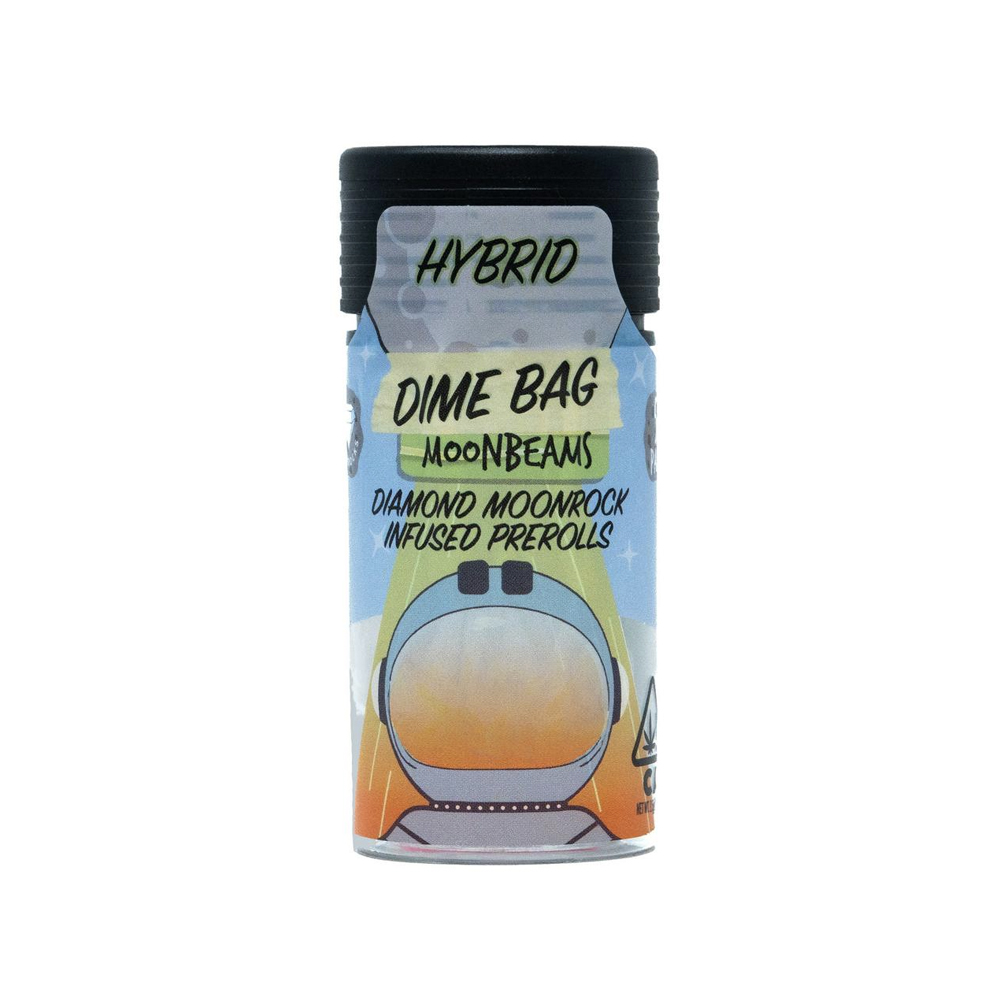 Photograph of product: SUNSET SHERBET MOONBEAMS PRE-ROLL 5-PACK [2.5 G]