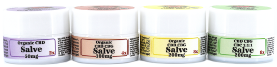 Photograph of product: The Healing Rose CBD Salve .25 oz.