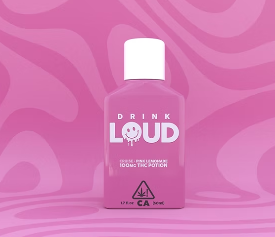 Photograph of product: DRINK LOUD PINK LEMONADE SHOT 100MG