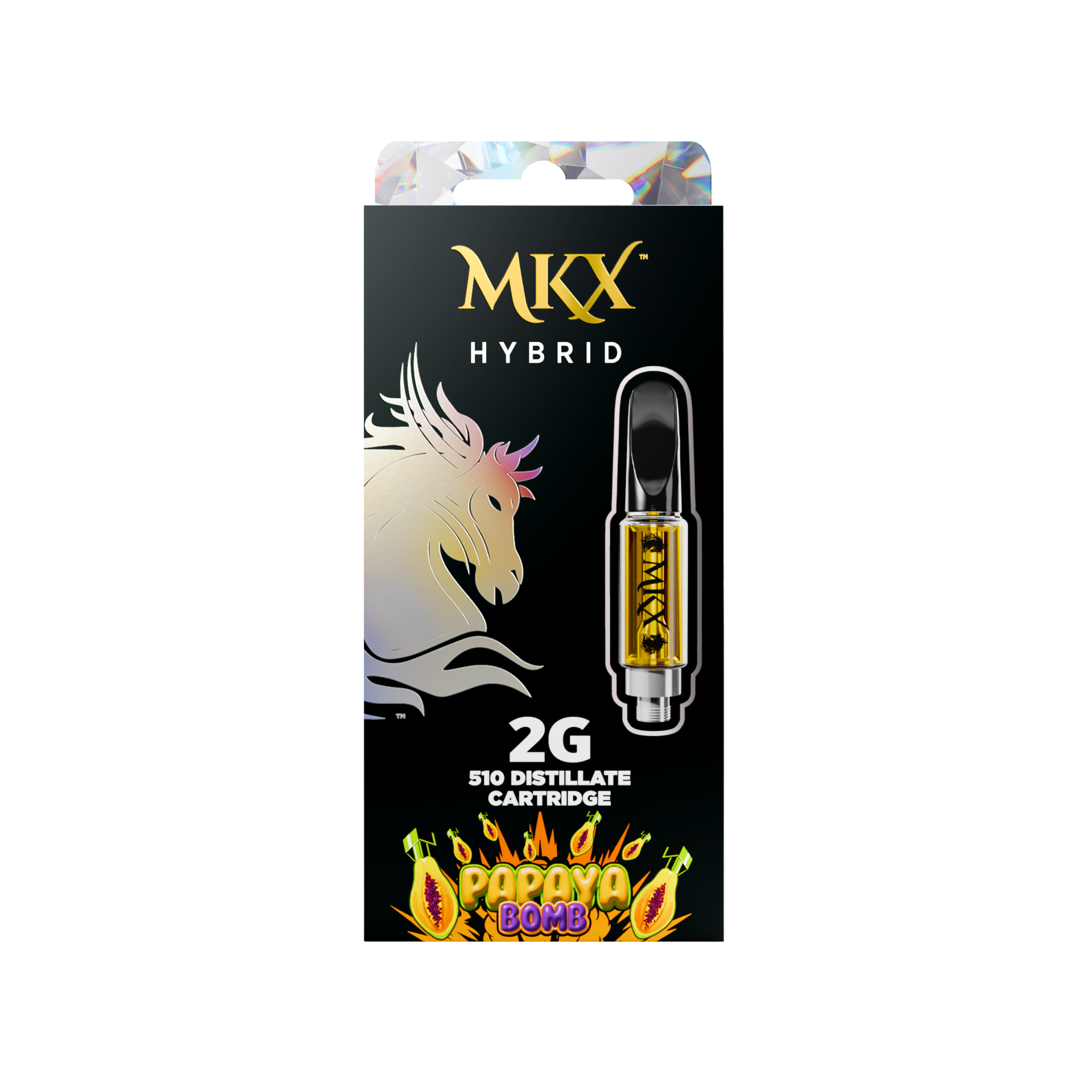 Photograph of product: Papaya Bomb Distillate Cartridge | 2g