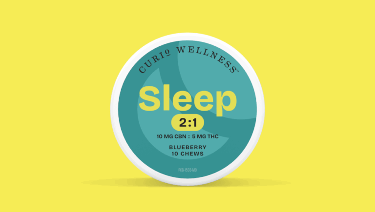 Photograph of product: Curio - Good Night "Sleep" 2:1 - 5mg Chews