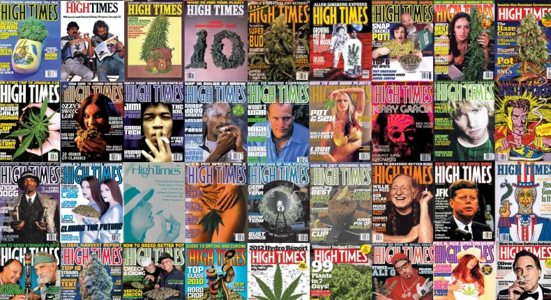 Photograph of product: High Times Magazine