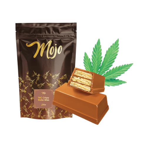 Photograph of product: Mojo Crispy Wafer Bites 200mg Rec
