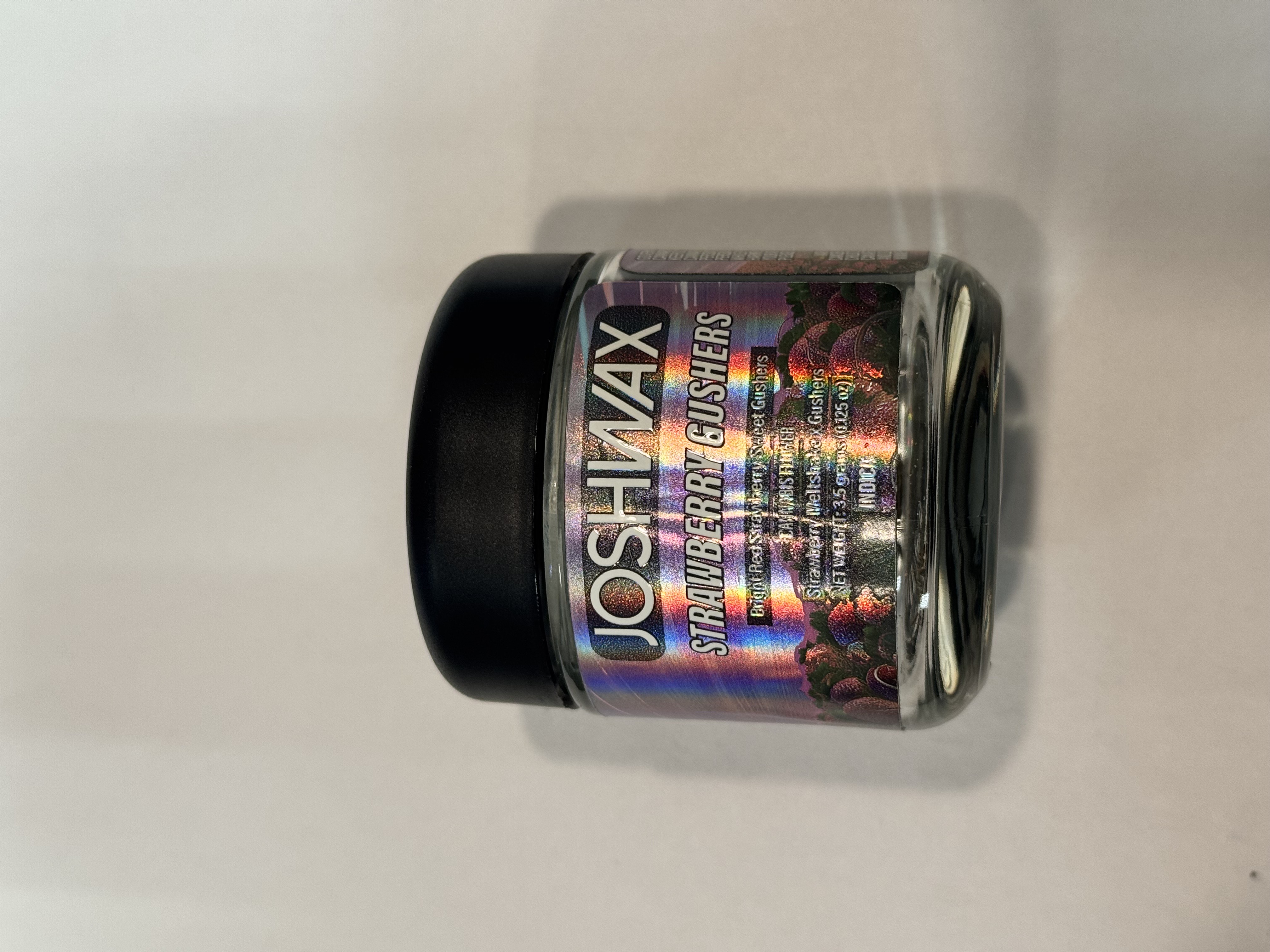 Photograph of product: JoshWax - Strawberry Gusher 3.5g