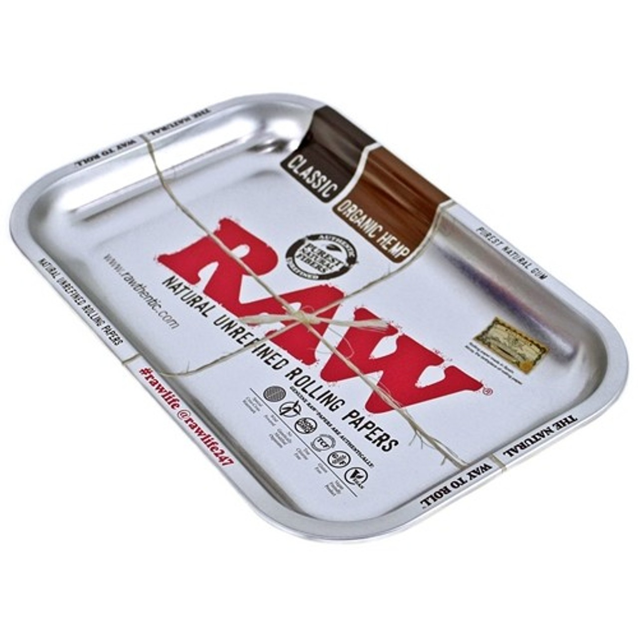 Photograph of product: RAW | Metal Rolling Tray - Small