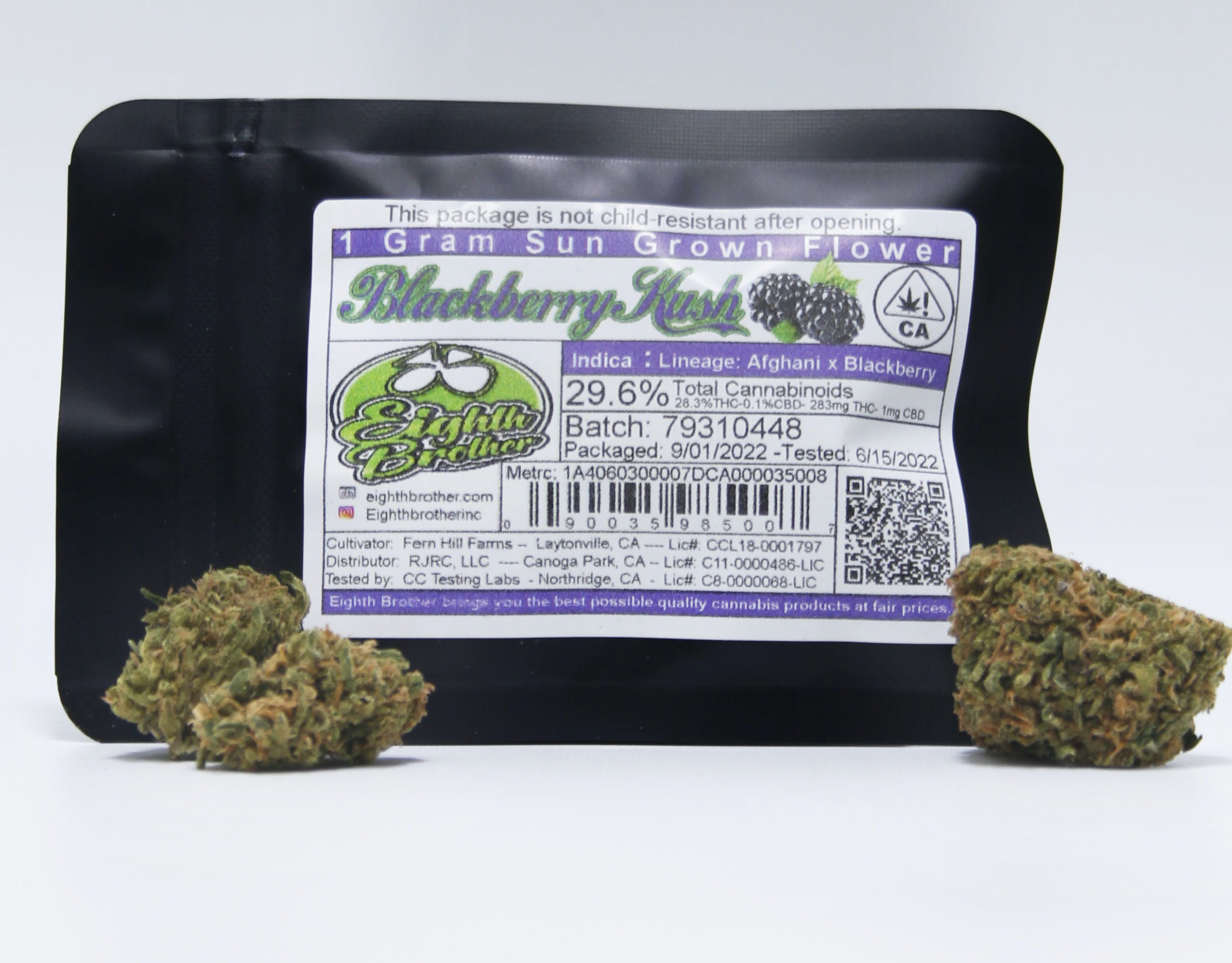 Photograph of product: Brother - Cherry Pie (Oui'd) All-In-One Vape 1g