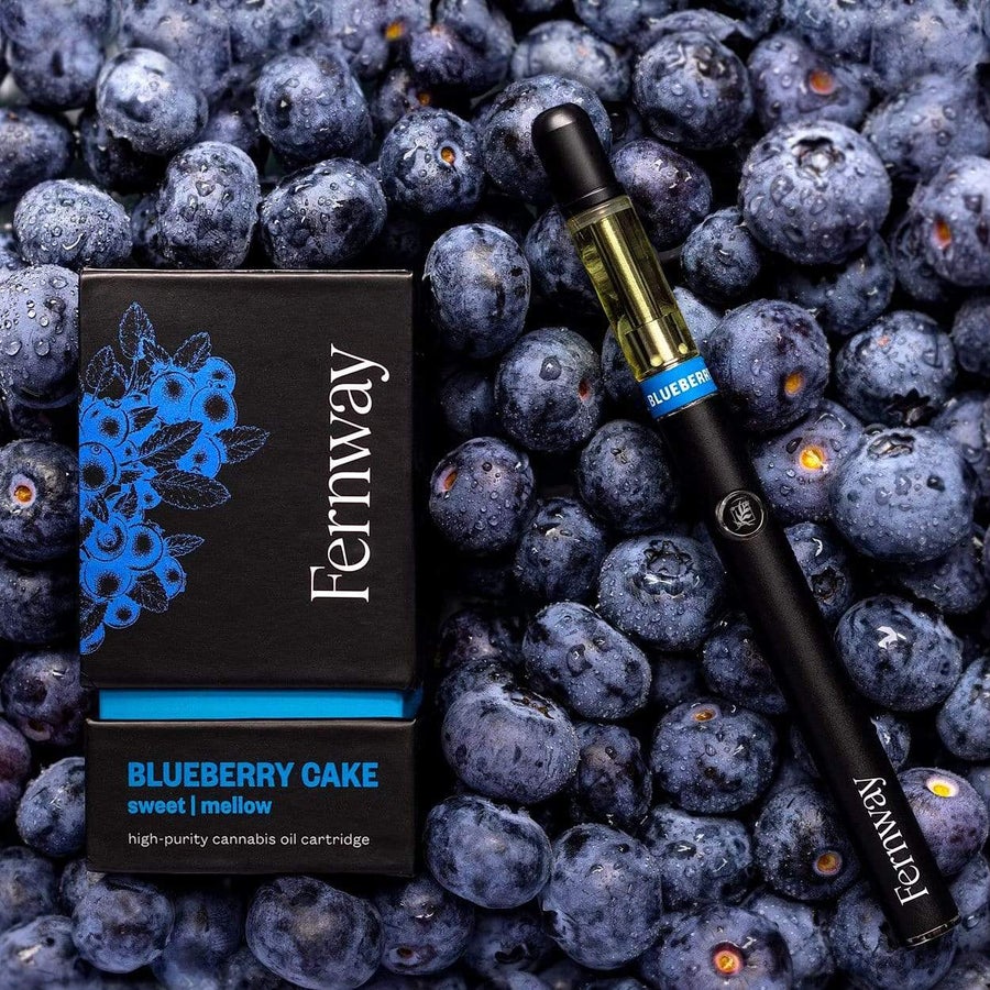 Photograph of product: Fernway Blueberry Cake 1g Cartridge