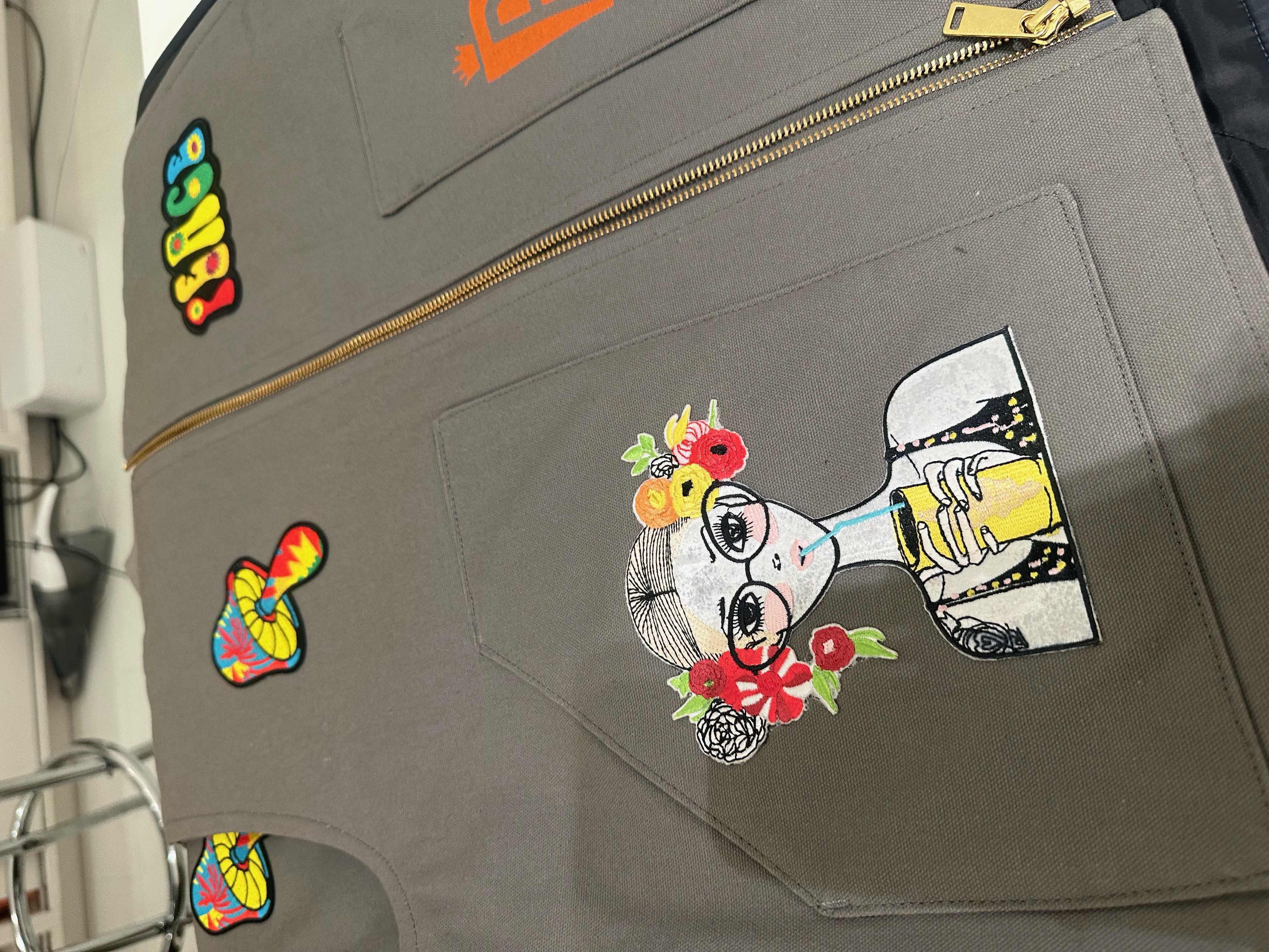 Photograph of product: Brooklyn or Bust | Peace Vest | MEDIUM